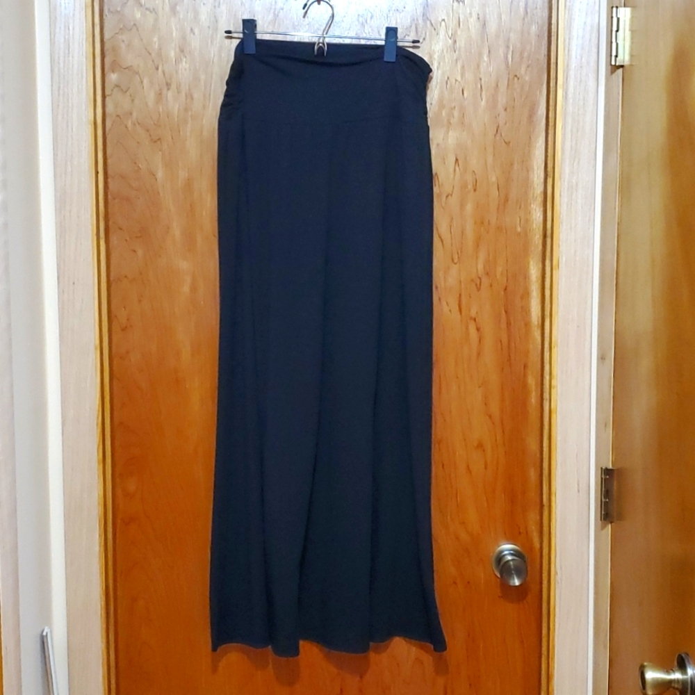 Long black skirt
